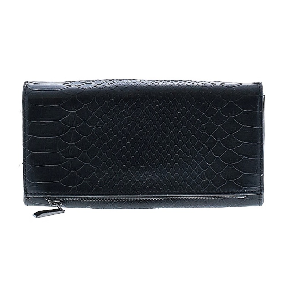 Wallet, Clutch Python Stamped Black - image 1